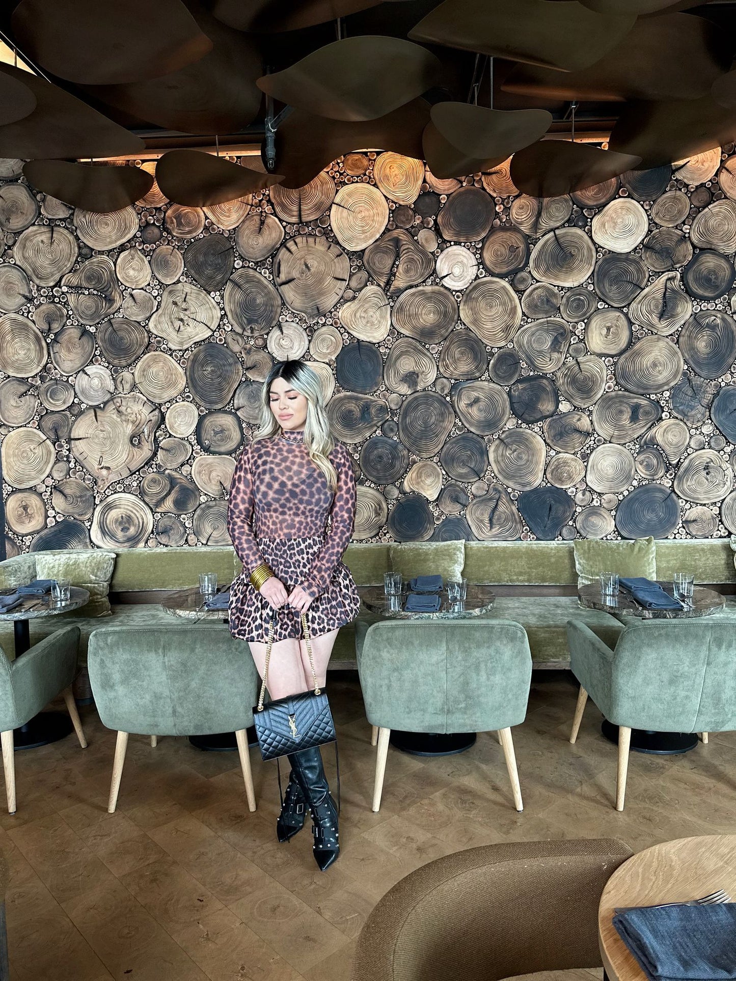 Cheetah Balloon Skirt