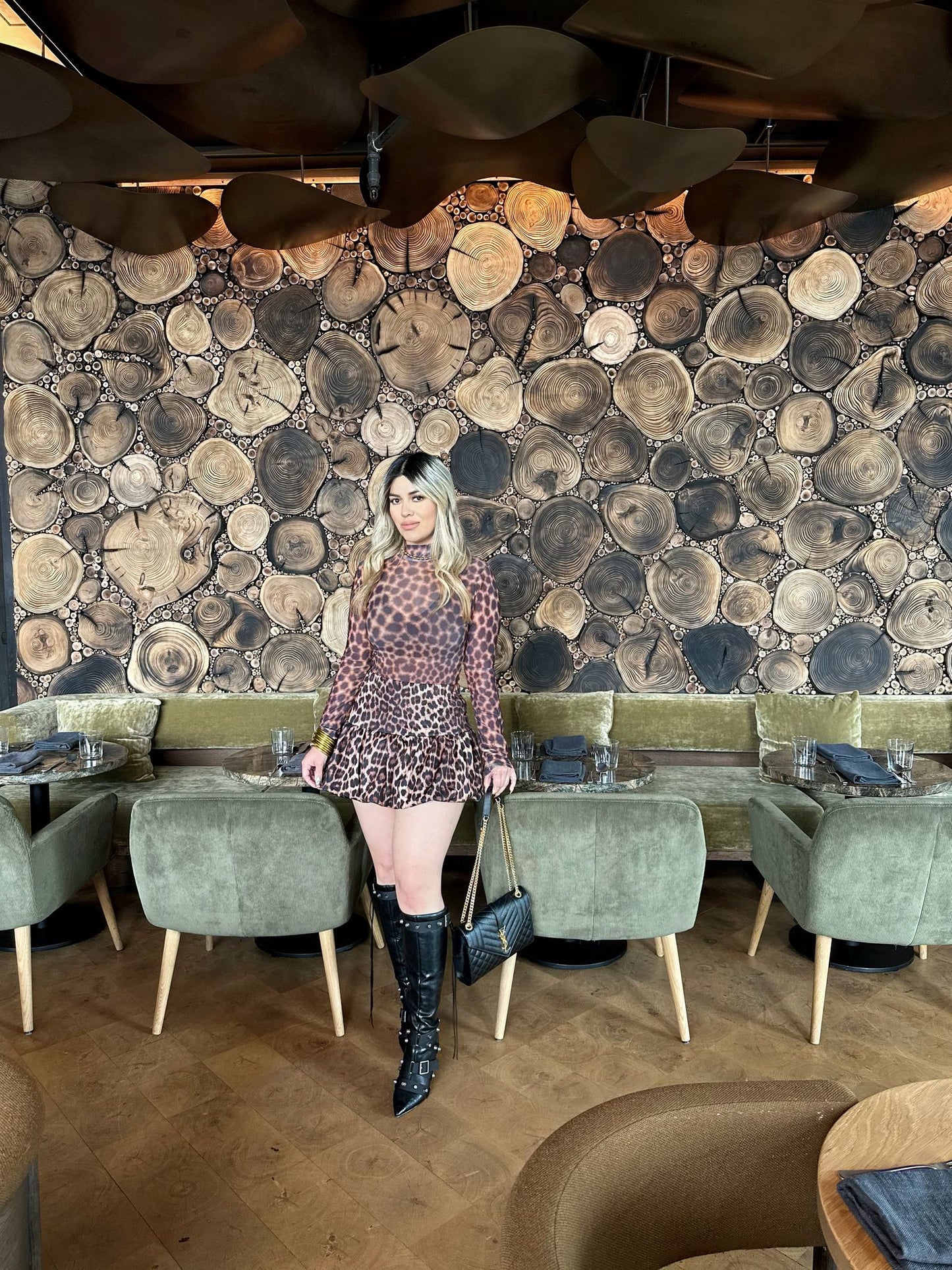 Cheetah Balloon Skirt