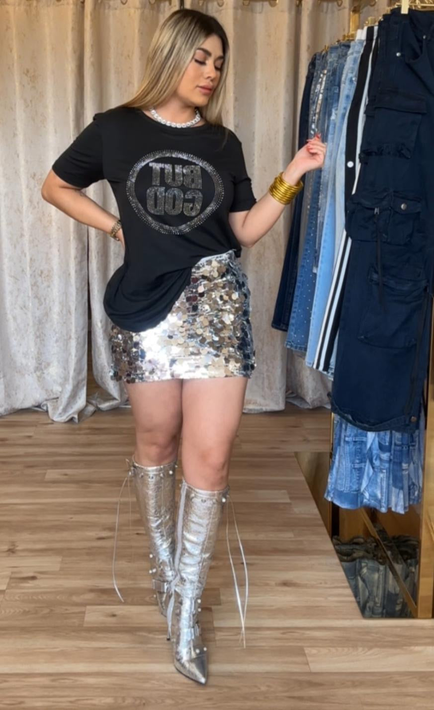 Disco Mini Skirt