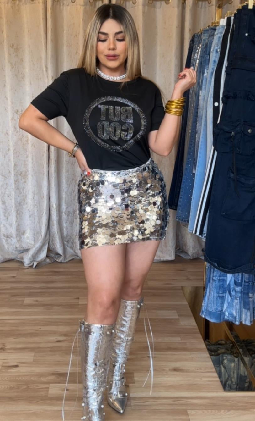 Disco Mini Skirt