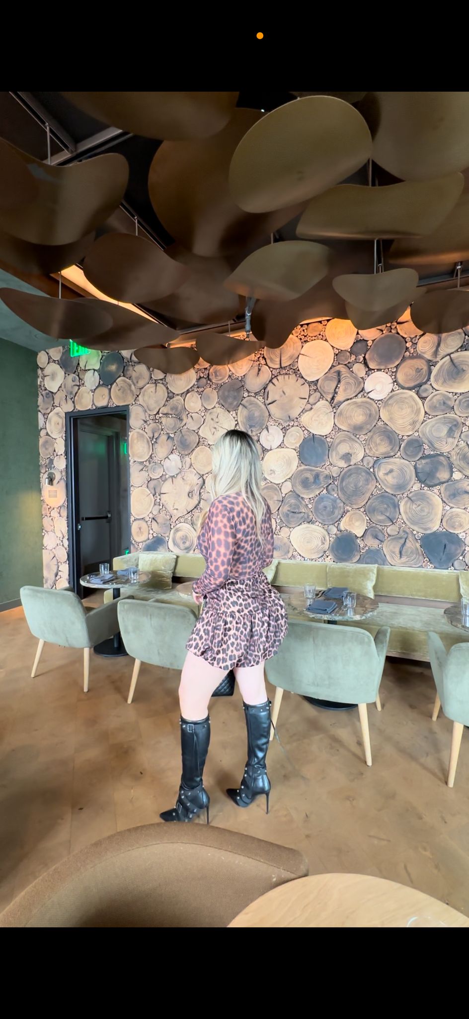 Cheetah Balloon Skirt