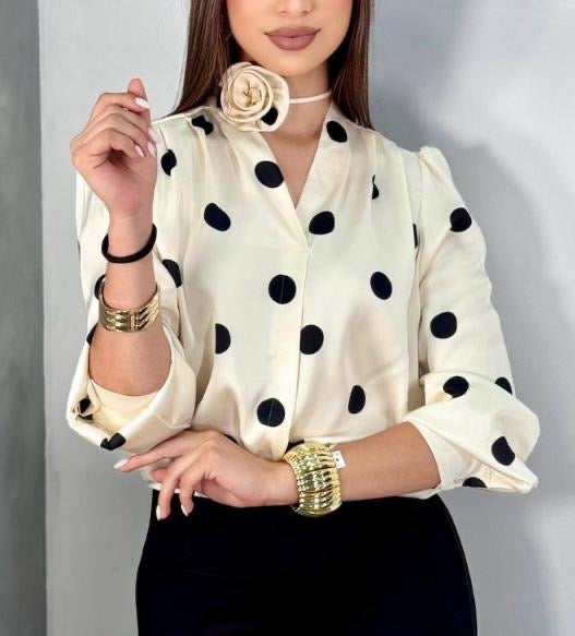 Ivy Polka Dot Blouse