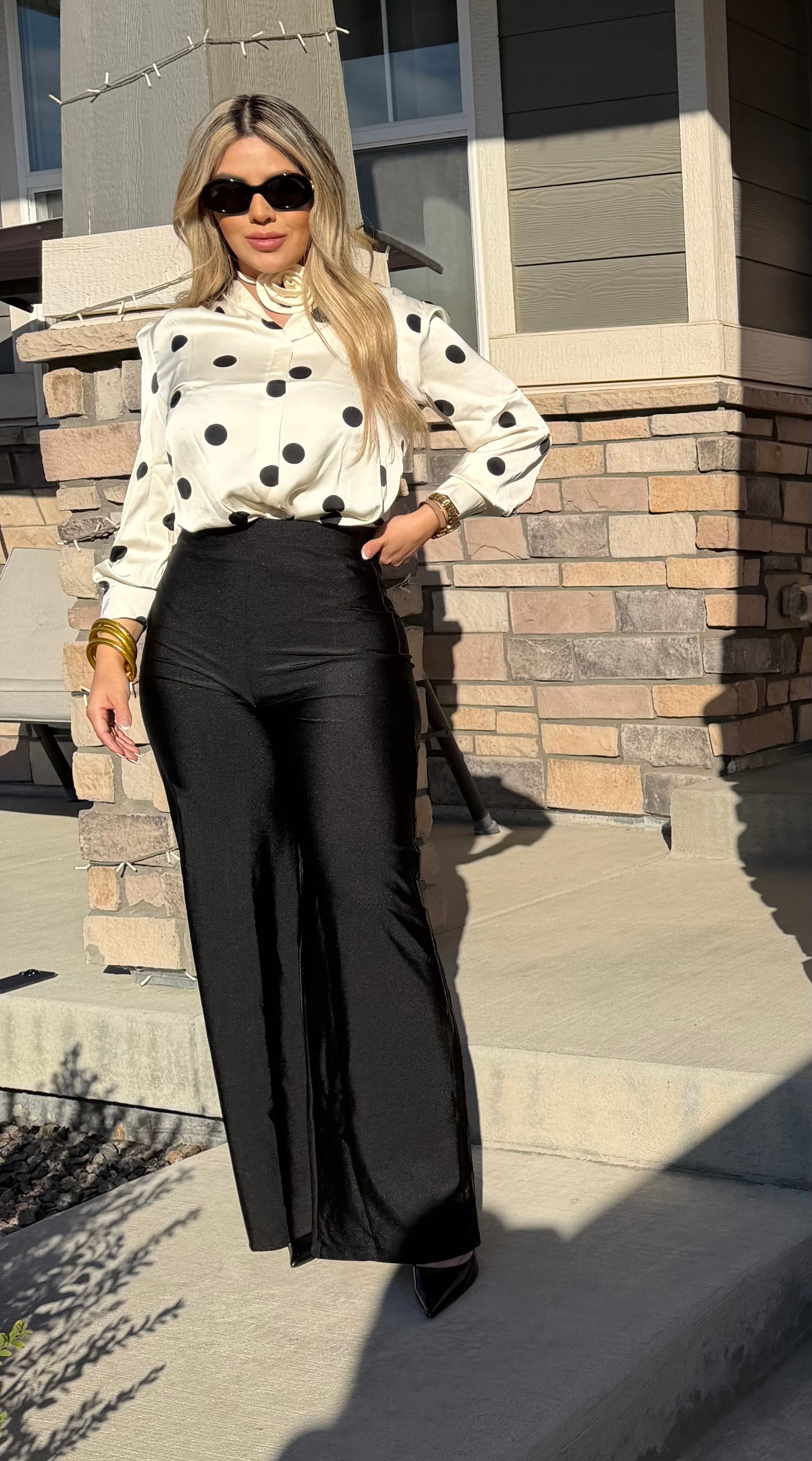 Ivy Polka Dot Blouse