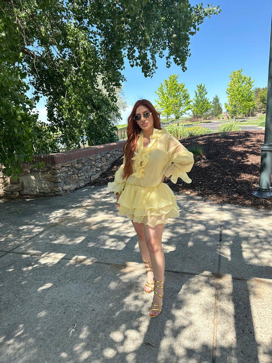 Milly Yellow Dress