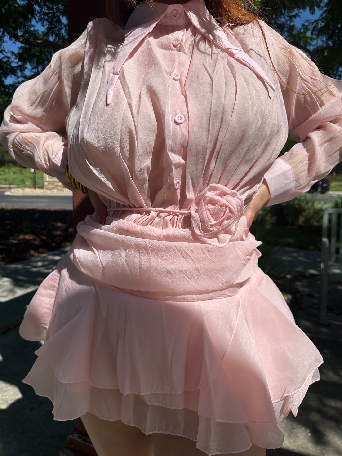 Milly Pink Mini Dress