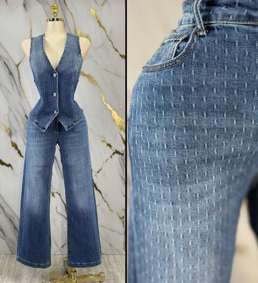 Sissy Denim Wide Leg Jeans