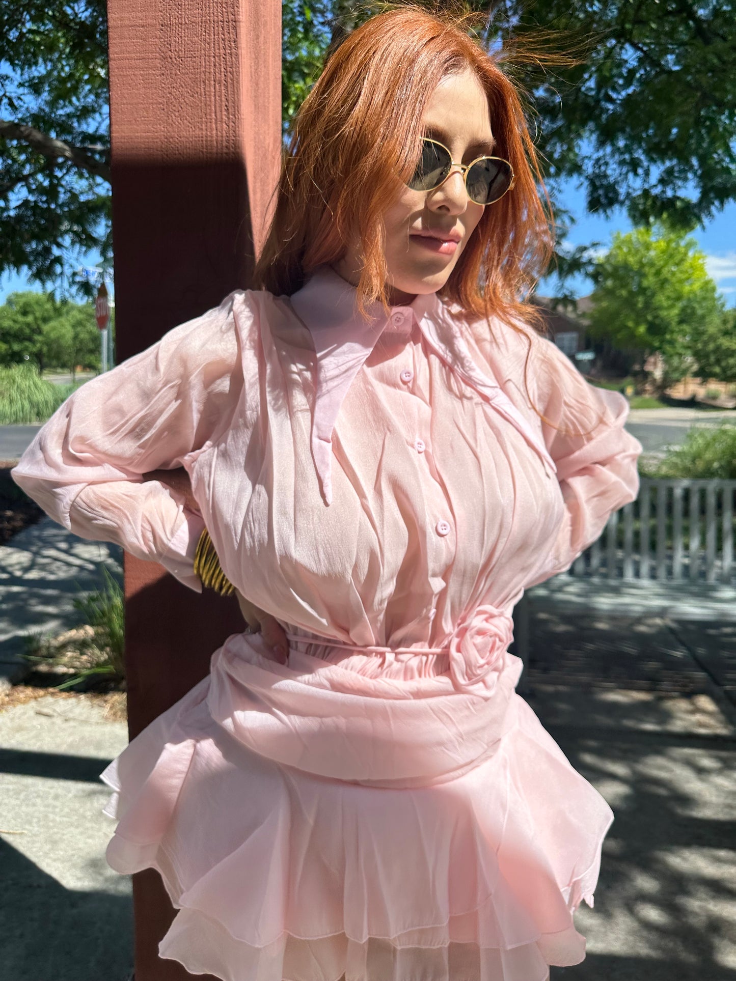 Milly Pink Mini Dress