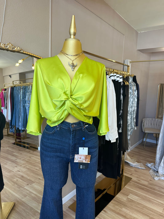 Sassy Lime Top