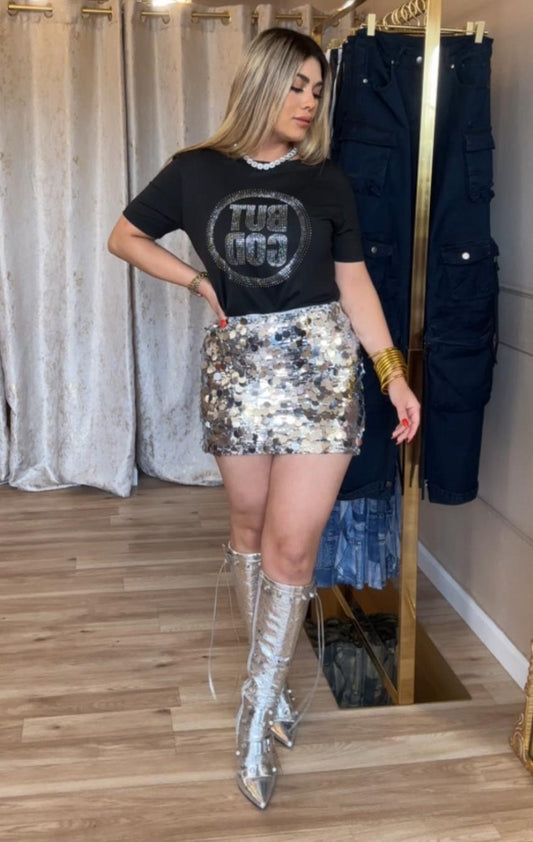 Disco Mini Skirt